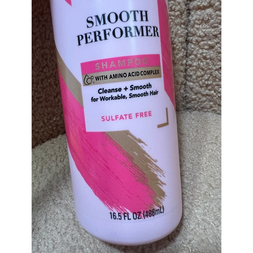Suave Smooth Performer Sulfate Free Shampoo with Amino Acid Complex 16.5oz